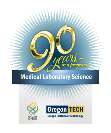 90 Years Medical Lab Science logo