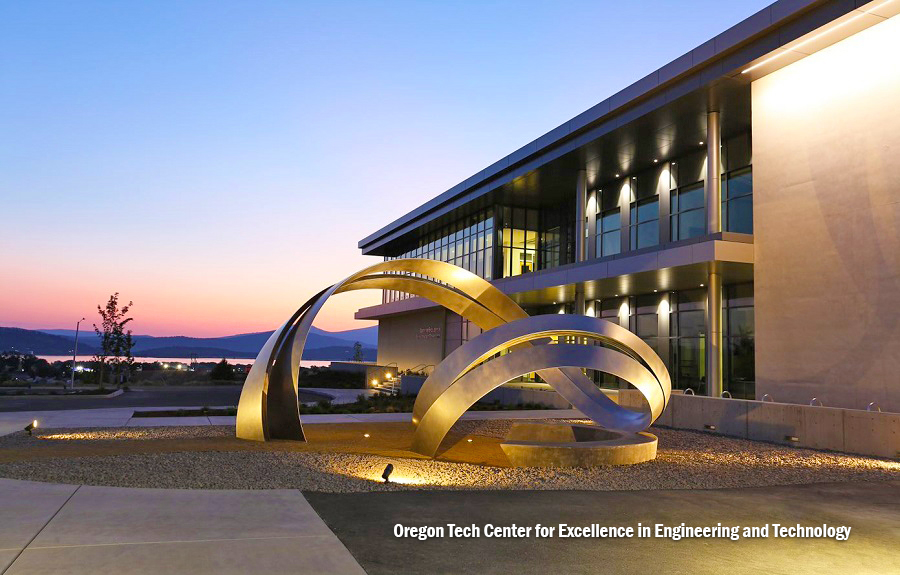 Center for Excellence in Engineering and Technology - CEET Building at Sunset