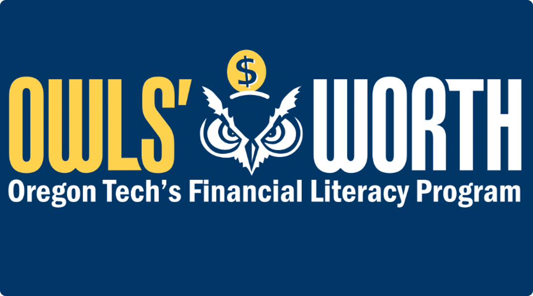 Owls' Worth Financial Literacy Program Logo with Hootie and a dollar sign