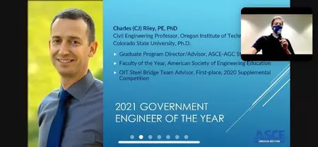 CJ Riley Government Engineer 2021