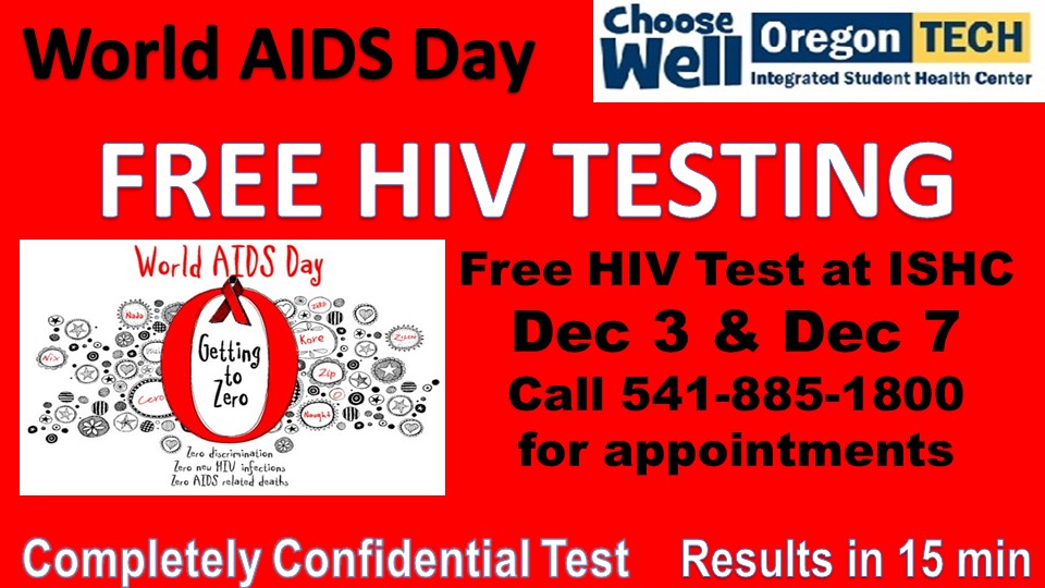 World Aids Day Testing Information