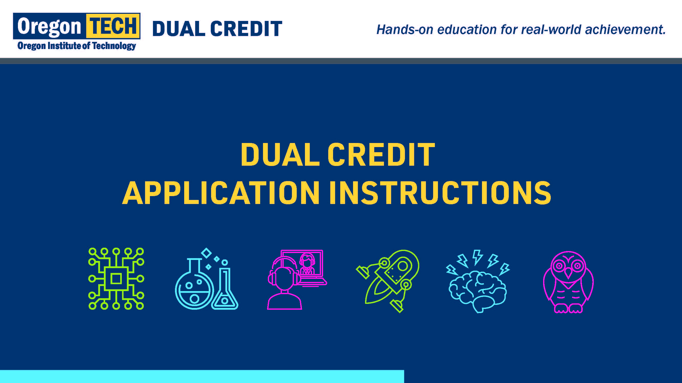 Dual Credit Application Instruction 2022-23
