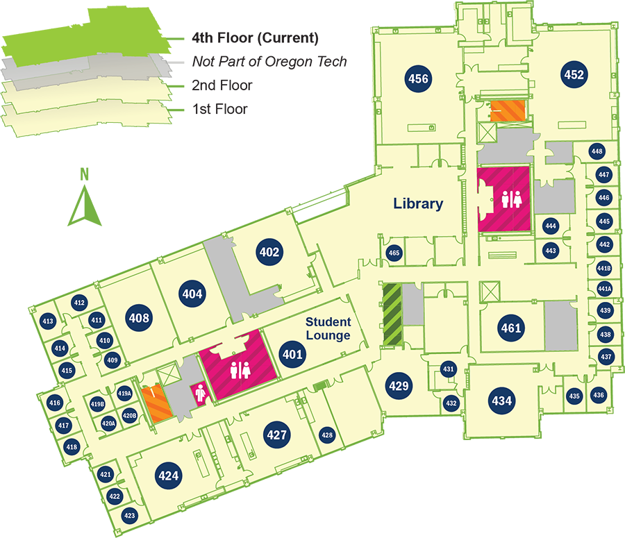 Portland-Metro Map 5 - Floor 4