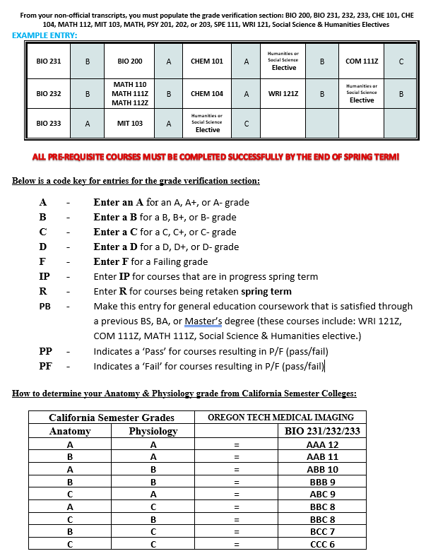 MIT application screenshot