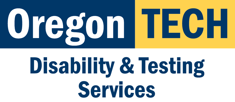 Oregon Tech Disability and Testing Services logo