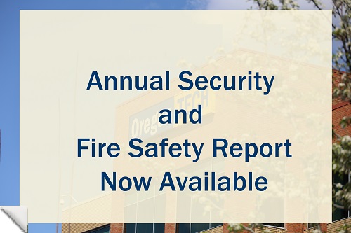 Annual Security and Fire Safety Report