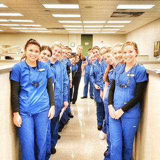 dental hygiene clinic students