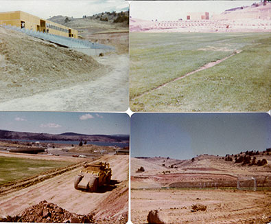 John F. Moehl Stadium Construction
