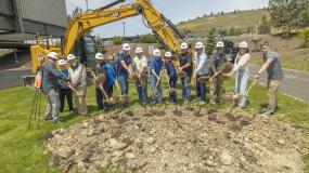 Groundbreaking Ceremony for Kip Thomet Memorial Fieldhouse