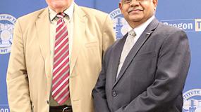 John Lund and President Naganathan small