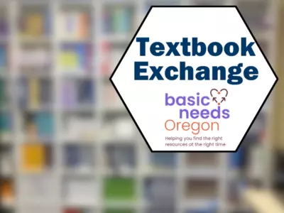 Klamath Falls book depot image blurred