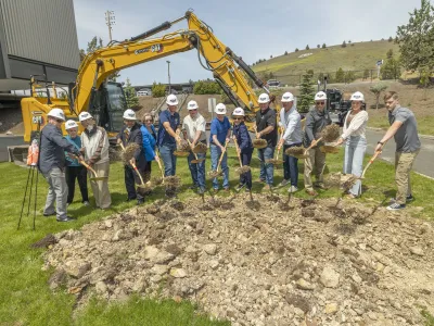 Groundbreaking Ceremony for Kip Thomet Memorial Fieldhouse