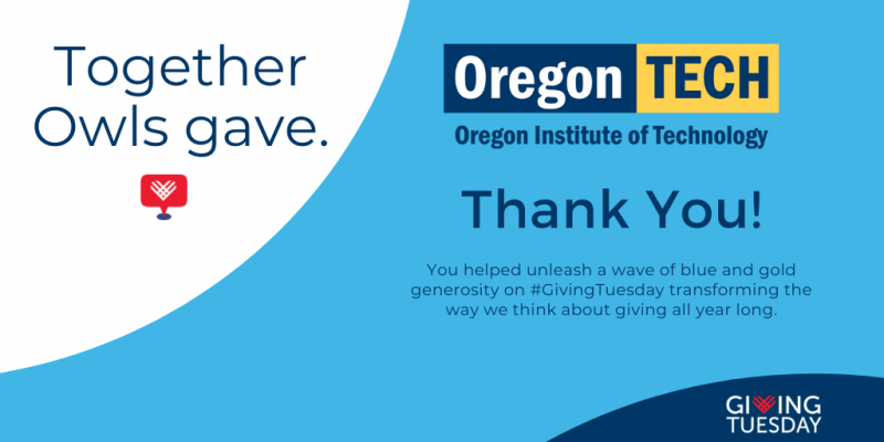 Thank you - Giving Tuesday