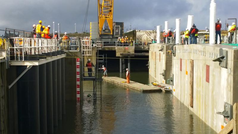 Water Gate Construction