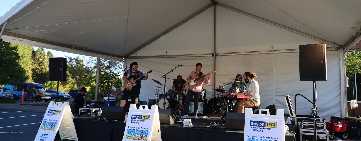 Student Involvement and Belonging hosted the first music festival at the Portland-Metro campus in October 2025.