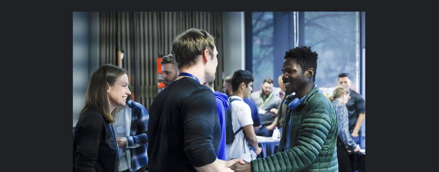 Students at Career Fair