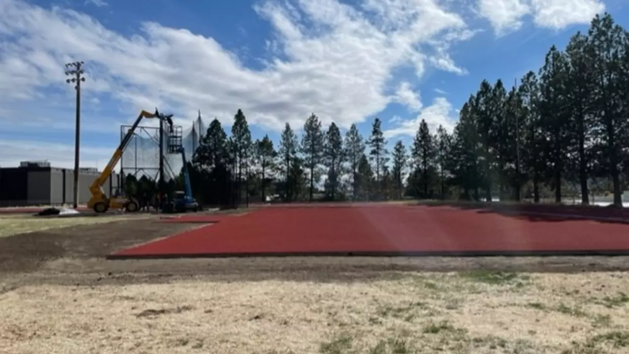 High Jump Area - Looking South