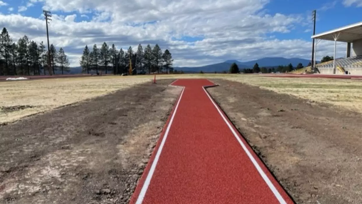 Long Jump - Looking West