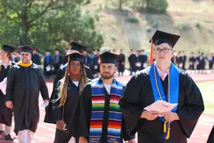 Graduation 2019 Walk Photo