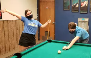 Residence Hall Pool Table