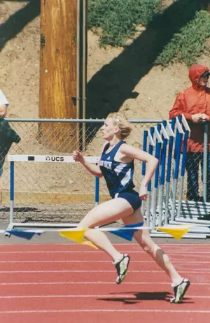 Track and Field runner
