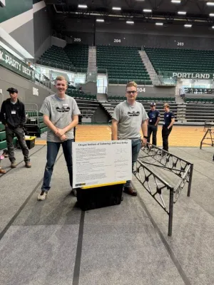 Co-Captains with Steel Bridge