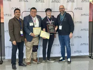 Uriel Aguilar Torres and Aiden Kimberling First Place