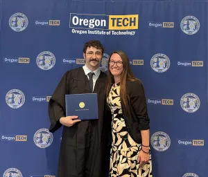 Joe Martin and Assistant Dean of Students Josie Hudspeth