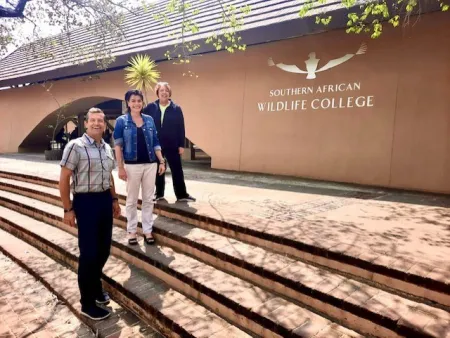 James Danoff-Burg (Fulbright), Theresa Sowry (College’s CEO & President), Sharon Beaudry (Fulbright)